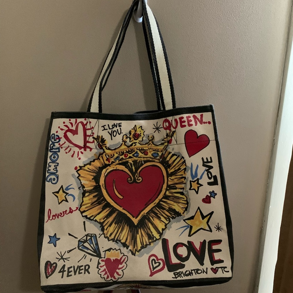 Brighton Queen of Love Tote